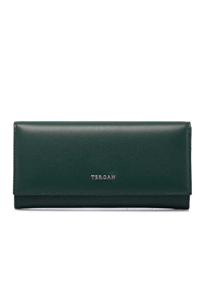 Tergan Green Genuine Leather Women's Wallet - S1Cb00005807-J0B