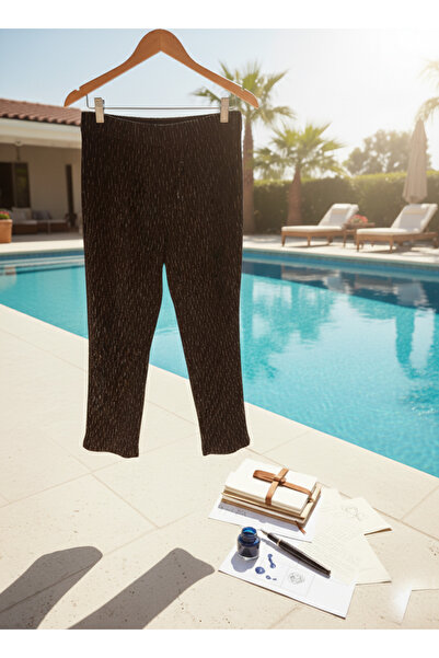 Altınay Luxury Pocket Viscose Women's Capri & Bermuda K15