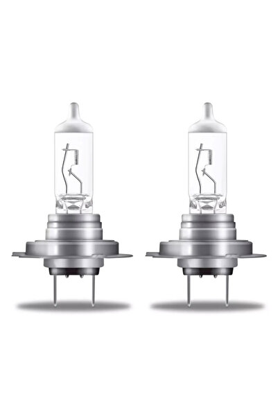 Osram Night Breaker Silver H7 Halogen Bulbs Set of 2 +100% Light 12V with Autobliz Keychain