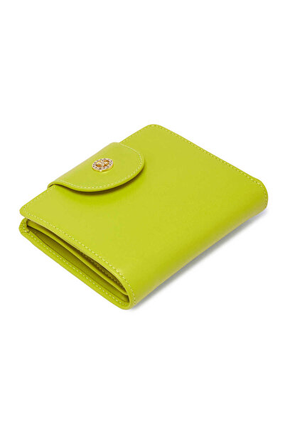 Tergan Yeşil Hakiki Deri Kadın Cüzdan - S1CB00005674-T2K
