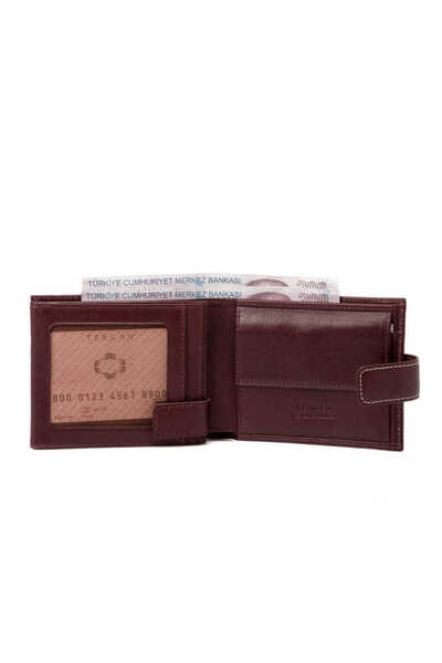 Tergan Tan Genuine Leather Men's Wallet - S1Ce00001638-A99