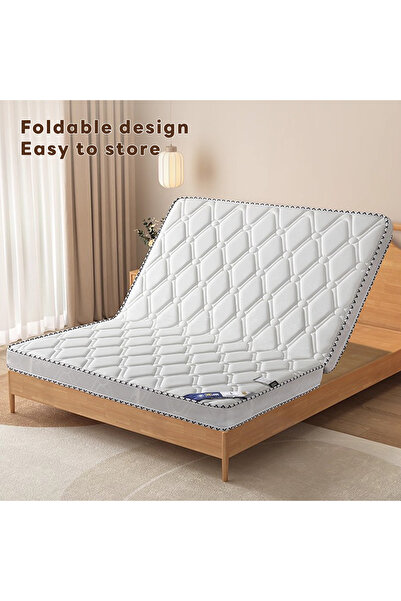 sharpdo Coconut Coir Mat Natural Mattress Household Hard Mat Spine Protection Latex Mat 10cm Thickness