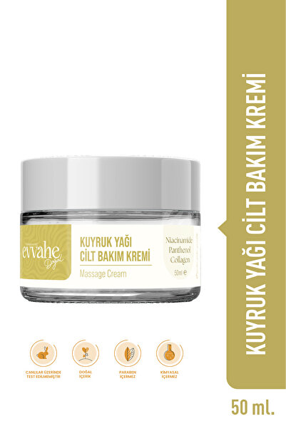 EVVAHE DOĞAL Kuyruk Yağı Cilt Bakım Kremi 50ml