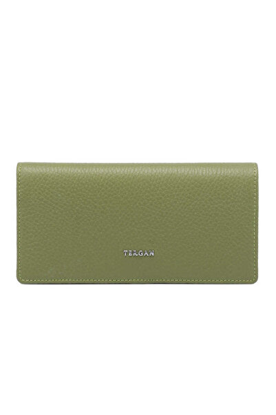 Tergan Green Genuine Leather Women's Wallet - S1Cb00005685-G8Z