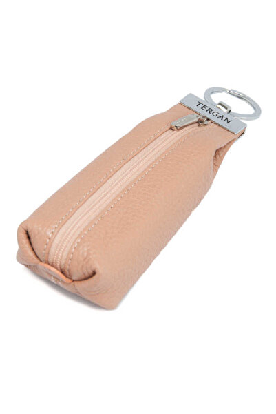 Tergan Breloc unisex din piele naturală pudră - S1AN00000193-I0U
