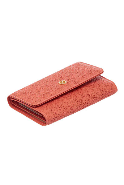 Tergan Pink Genuine Leather Women's Wallet - S1Cb00005788-G4Z
