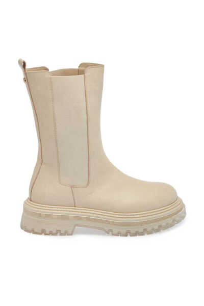 Tergan Bej Hakiki Deri Kadın Casual Bot - K23K1BT66910-E94