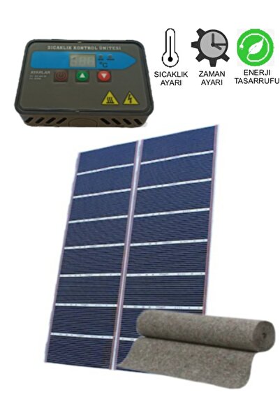 OXA Halı Altı Isıtıcı 200 x 160cm + Zaman Ayarlı Termostatlı + Keçeli +Karbon...