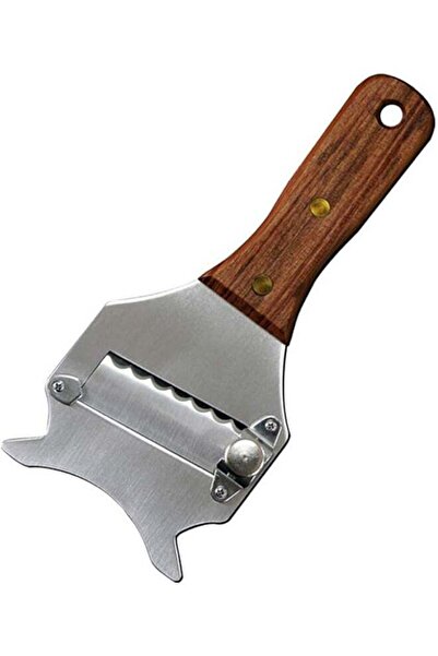 JOYZZZ قطاعة الكمأة متعددة الوظائف بمقبض خشبي للزبدة والشوكولاتة