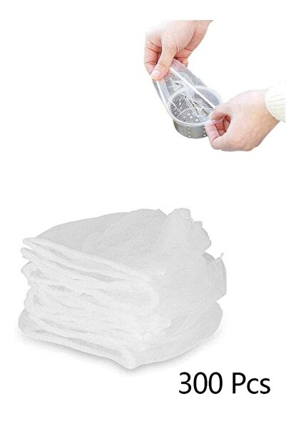 Bukela 300 كيس مصفاة حوض للاستخدام مرة واحدة، مرن