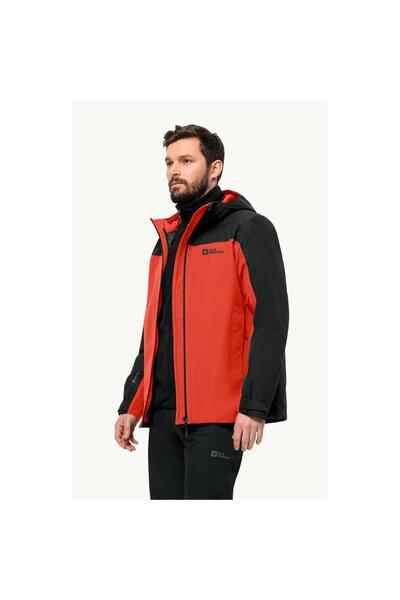 Jack Wolfskin Taubenberg 3in1 Jkt m Men's Jacket Jck1115311-2193 Red-Xl