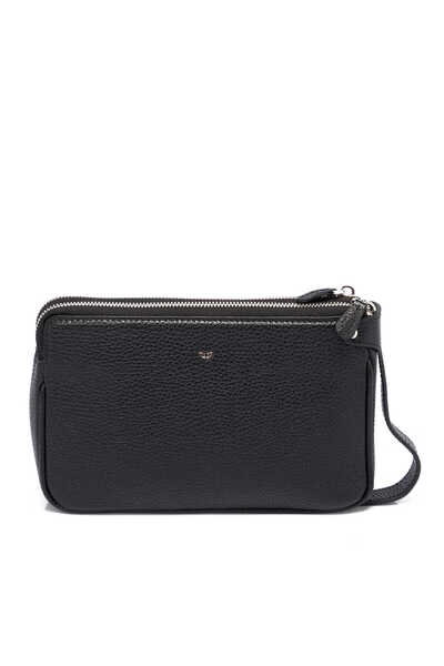 Tergan Siyah Hakiki Deri Erkek Portföy Çantası - S1PC00021470-A6F