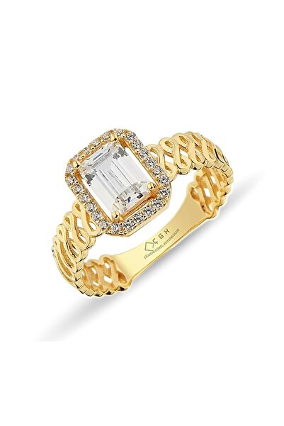 Çgk Çiğdem Gürel Kuyumculuk Baget Altın Yüzük Zybaget004 14yeni0055