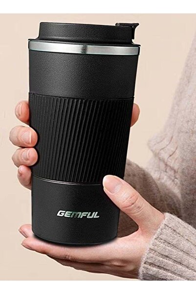 GEMFUL 510ml Stainless Steel Vacuum Insulated Tumbler for Hot/Cold Drinks