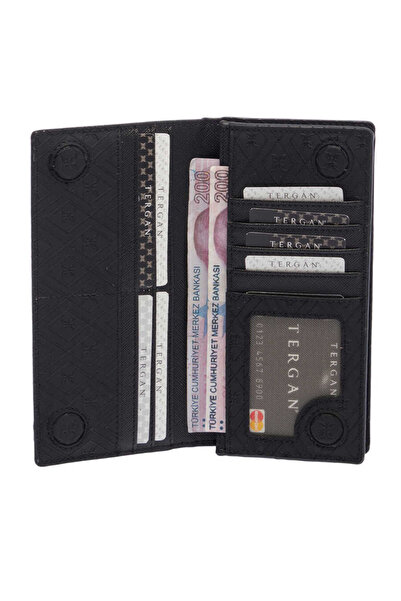 Tergan Black Print Women's Wallet - S1Cb00055817-P1Q