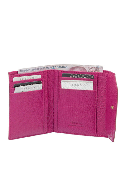 Tergan Fuchsia Genuine Leather Women's Wallet - S1Cb00005809-C42