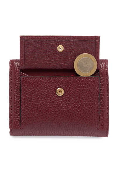 Tergan Claret Red Genuine Leather Women's Wallet - S1Cb00005633-M71