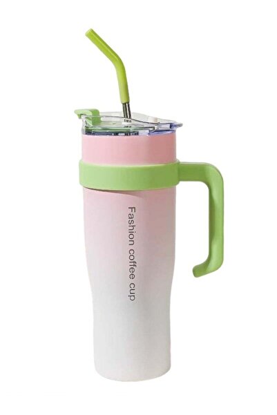 Bukela 1250ML Stainless Steel Insulated Tumbler with Straw for Travel