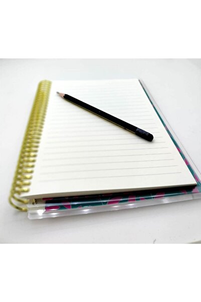 ABC Victoria's Jurnals Gold Colored Metal SipNotebook 3094