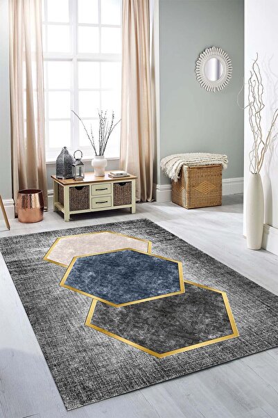 liva home collection LİVA HC 3007 SÜNGERLİ KAYMAZ HALI ÖRTÜSÜ