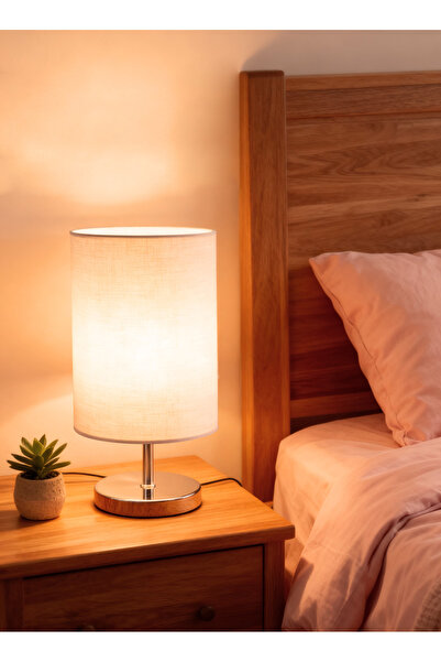 DIDA Glen-Fabric Modern Vintage Style Table Lamp