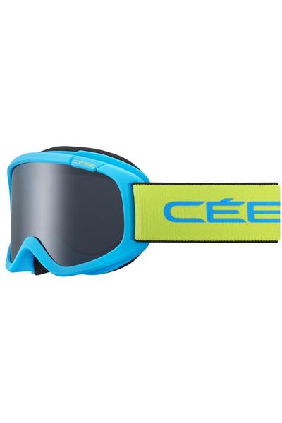 Cebe JERRY 2 Bebek Mat Blue Lime Grey Ultra Black Cat.3 Kayak Gözlüğü CBG259 CB. Mavi-STD