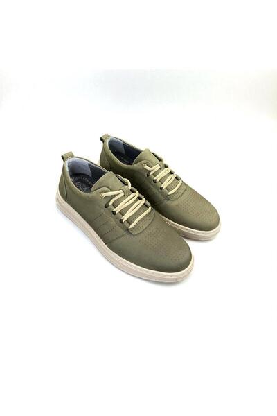 Desimod Inner Outer Genuine Nubuck Leather Full Orthopedic Soft Sole Comfortable Wear Men's Shoes