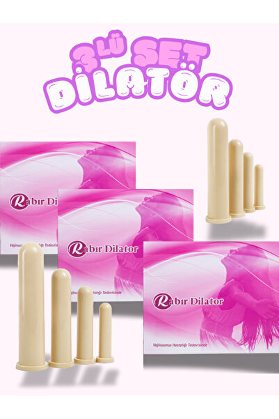 RABIR Dilatör Kutulu 3 Adet Set
