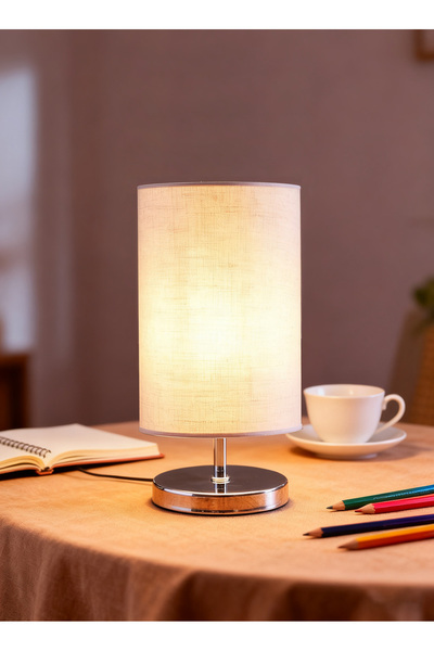 DIDA Glen-Fabric Modern Vintage Style Table Lamp