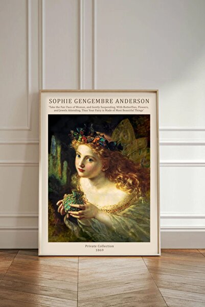 Taranist Kağıt Poster Duvar Dekorasyonu Kalın Kuşe Dekoratif Sophie Gengembre...