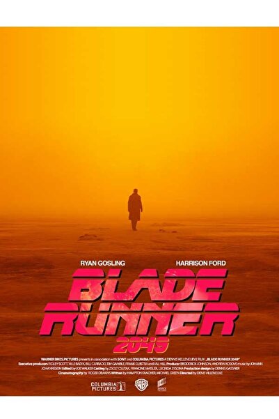 Taranist Kağıt Poster Blade Runner Drive Ryan Gosling
