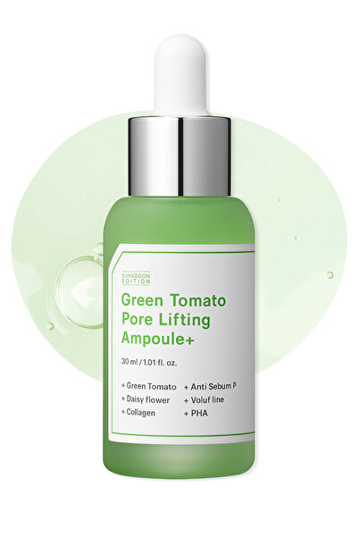 SUNGBOON EDITOR Sungboon Green Tomato Pore Lifting Ampoule / Gözenek Sıkılaşt...