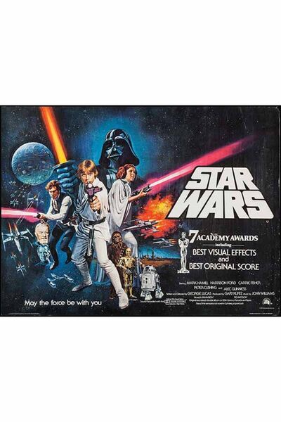 Taranist Star Wars Kağıt Poster 33x48 Cm