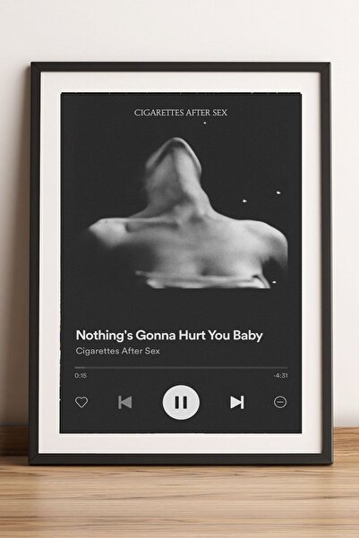 Taranist Kağıt Poster Cigarettes After Sex Kuşe Kalın (30X42 CM)