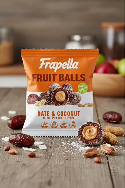 Frapella Package of 12 Pieces of Content Filler Date Balls Against 40 Gram Size