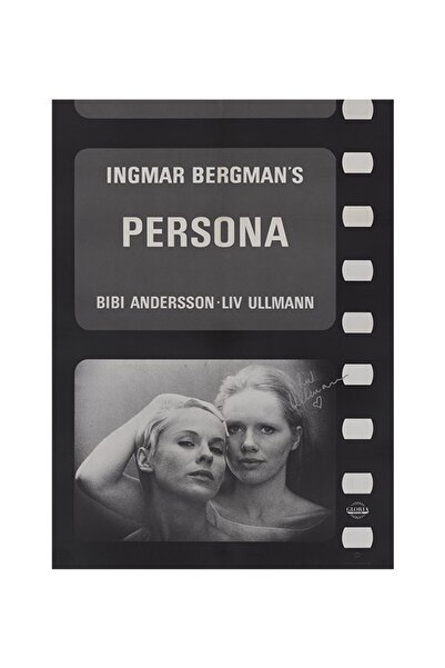 Taranist Kağıt Poster  Persona Ingmar Bergman