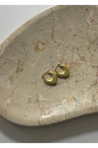 KİLİGİSTANBUL Vintage Steel Hoop Earrings 1.70 cm