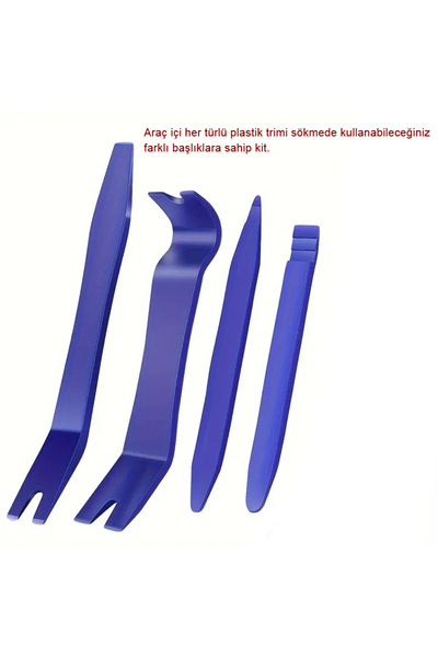 GCP German Car Parts Trim Removal Tool - Door Breast Plastic Trim Removal 4 Pcs