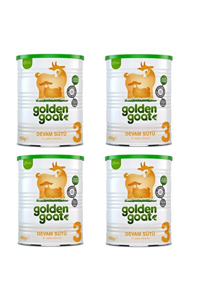 Golden Goat 3 Keçi Devam Sütü 400 gr 4 ADET