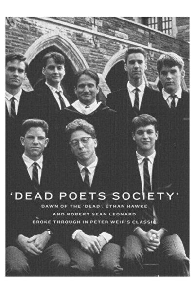 Taranist Kağıt Poster Ölü Ozanlar Derneği Kuşe Kalın (30X42 CM)