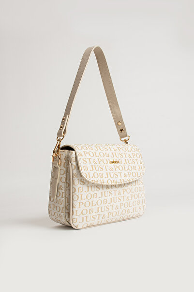 Just Polo Women's Shoulder Bag - 2 Compartments, Size 16 Cm, Brown