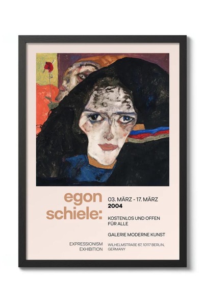 Taranist Poster - Egon Schiele