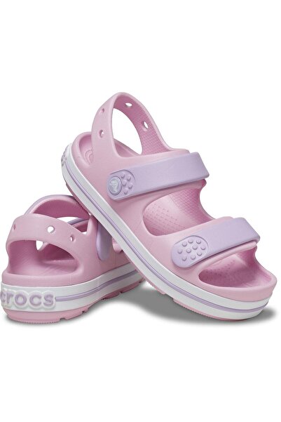 Crocs Crocband Cruiser Sandal K Çocuk Pembe Günlük Sandalet 209423-84ı