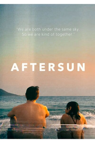 Taranist Kağıt Poster Aftersun Paul Mescal Vcr Noise Eskitilmiş Görünüm Kuşe ...