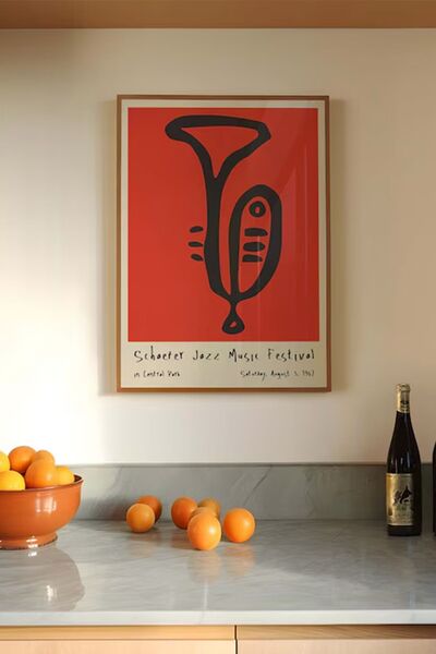 Taranist Kağıt Poster  New York Jazz