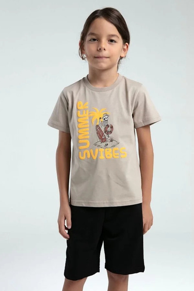 Rolypoly Boy's bermuda set - sand