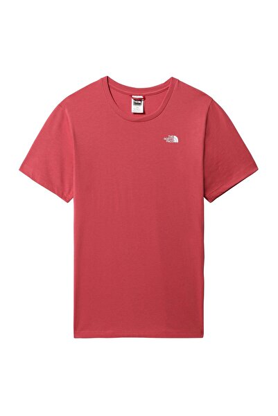 THE NORTH FACE Women's Simple Dome T-Shirt Nf0A4T1A3961 Red-Xs