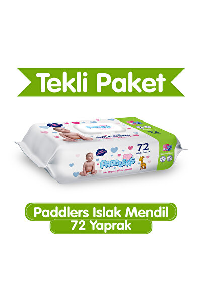 Paddlers 72'li Islak Mendil