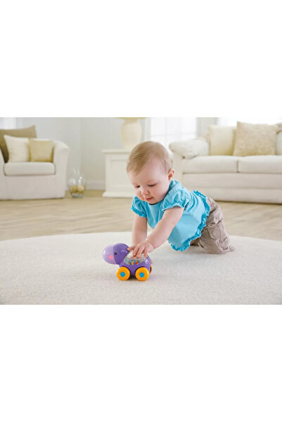 FISHER PRICE Toy Push-and-Go Hippopotamus