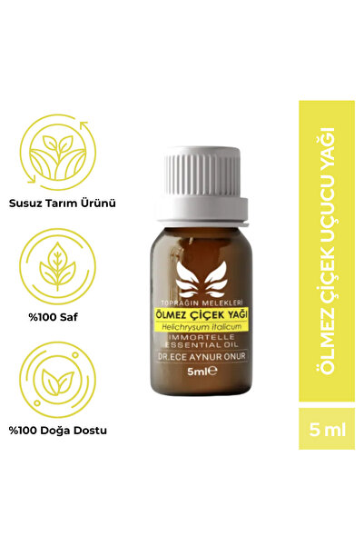 Toprağın Melekleri Ölmez Çiçek Uçucu Yağı %100 Saf 5 ml